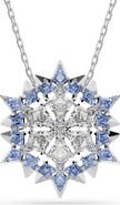 Swarovski Magic Snowflake Pendant Necklace/Brooch