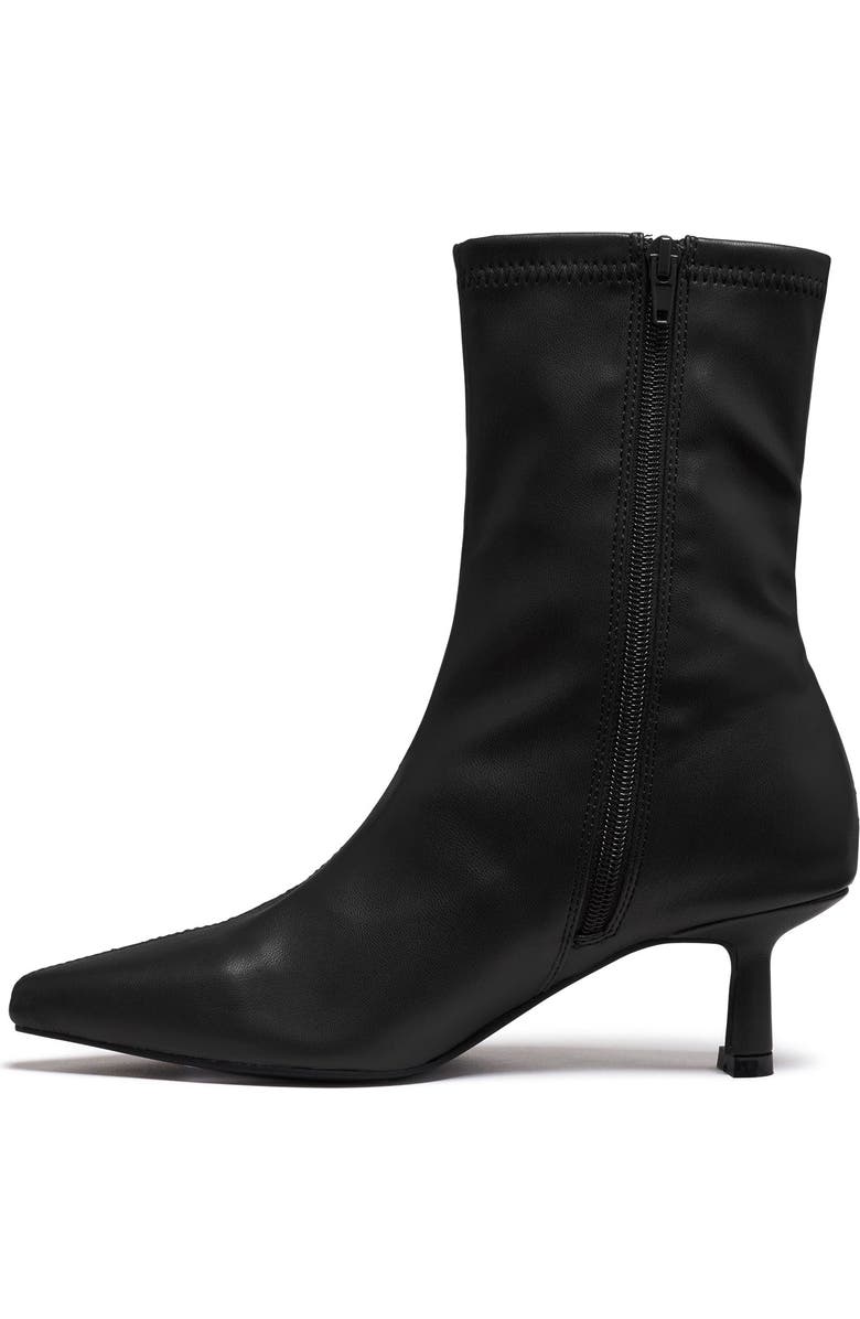 Therapy Australia Keeley Ankle Boot, Alternate, color, Black Stretch Pu