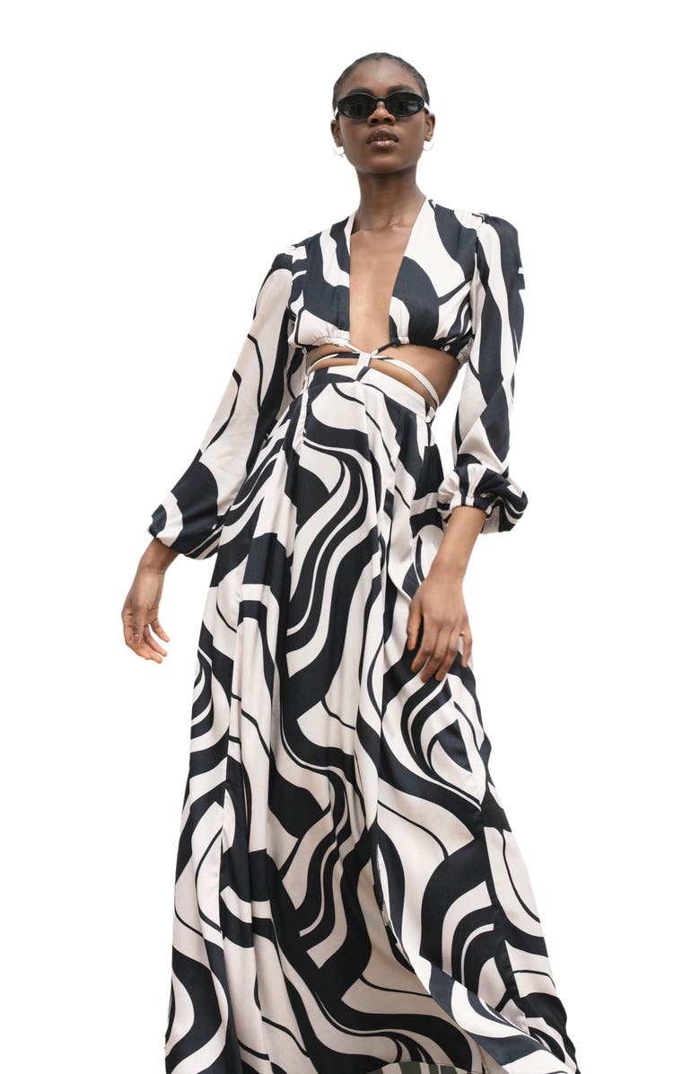 DIARRABLU Amal Dress, Alternate, color, Luze Noir