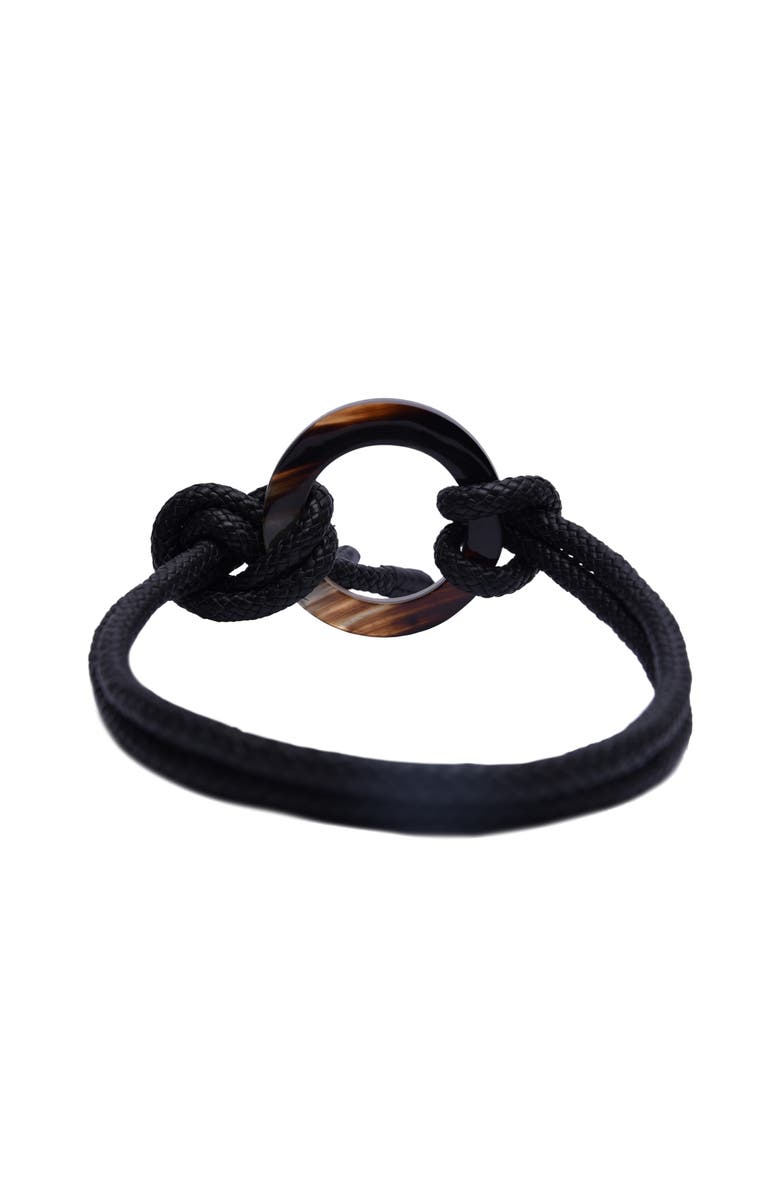 Adriana Castro Le Knot Leather Belt, Alternate, color, Black