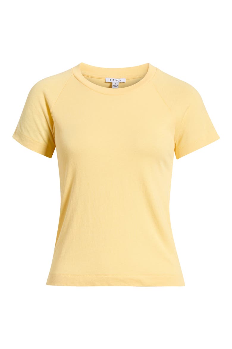 Ryn Ringer Cotton T-Shirt, Alternate, color, LIGHT TUMERIC