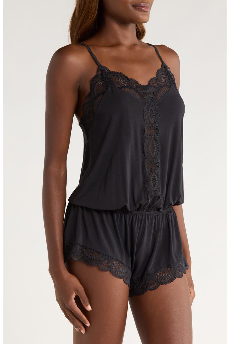 Mariana Tencel™ Modal Blend Romper, Alternate, color, BLACK