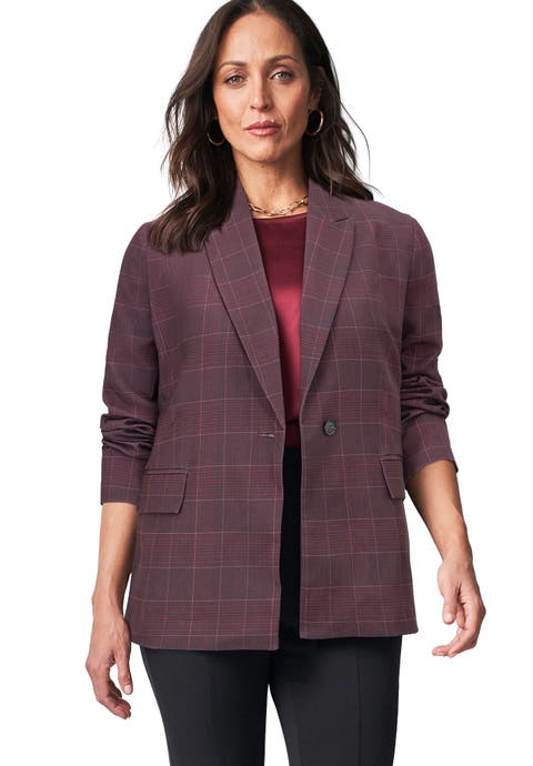 Bi-Stretch Shaped Blazer (Plus Available)