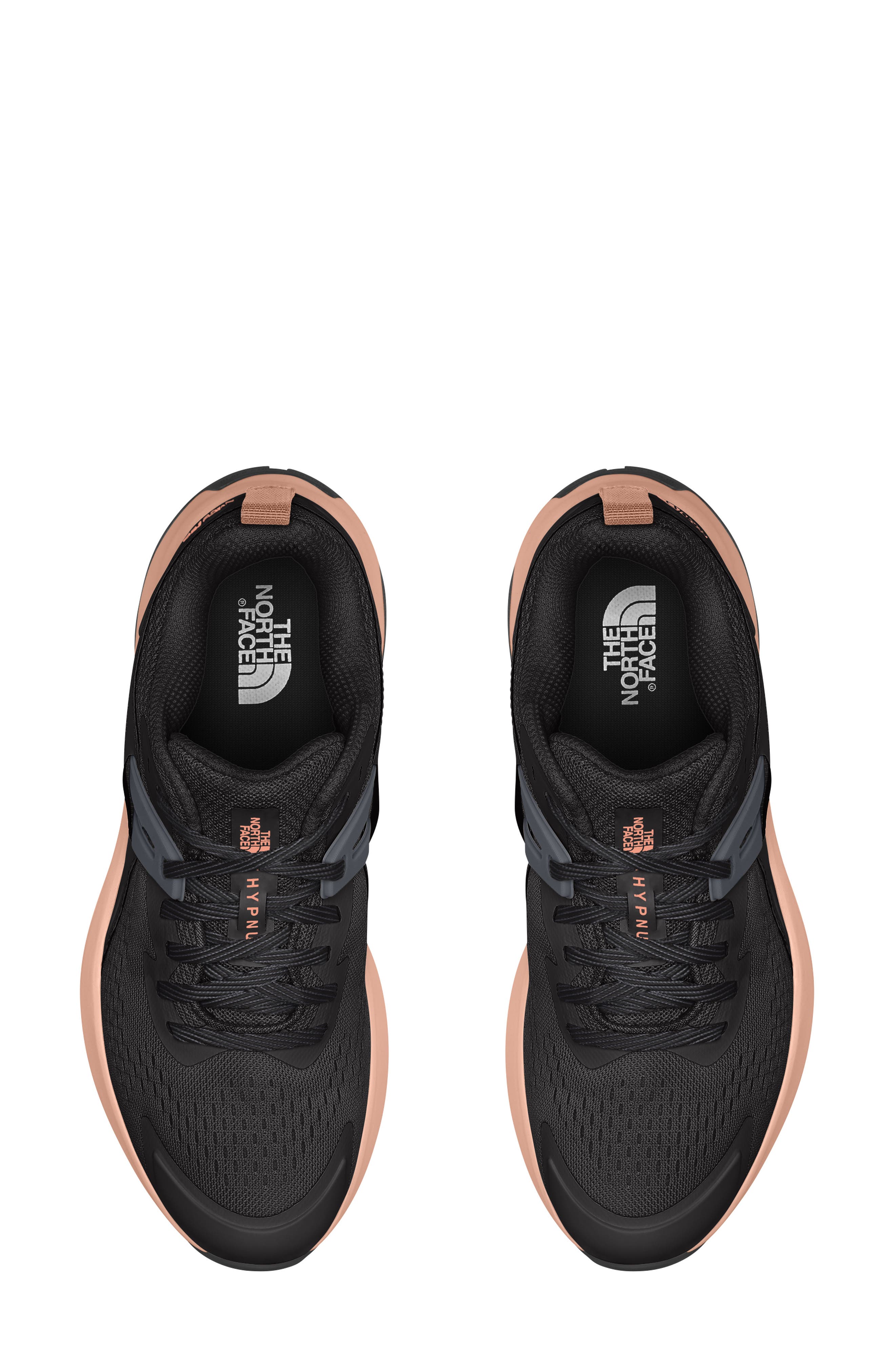 The North Face Hypnum Sneaker, Alternate, color, Black/ Rose Gold