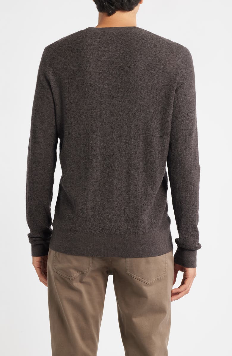 Robert Barakett Watertown Merino Wool Sweater, Alternate, color, Brown