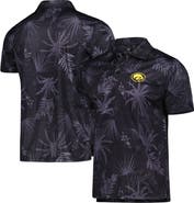 COLOSSEUM Men's Colosseum Black Iowa Hawkeyes Palms Team Polo