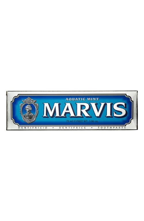 C.o. Bigelow Marvis Mint Toothpaste In Aquatic Mint