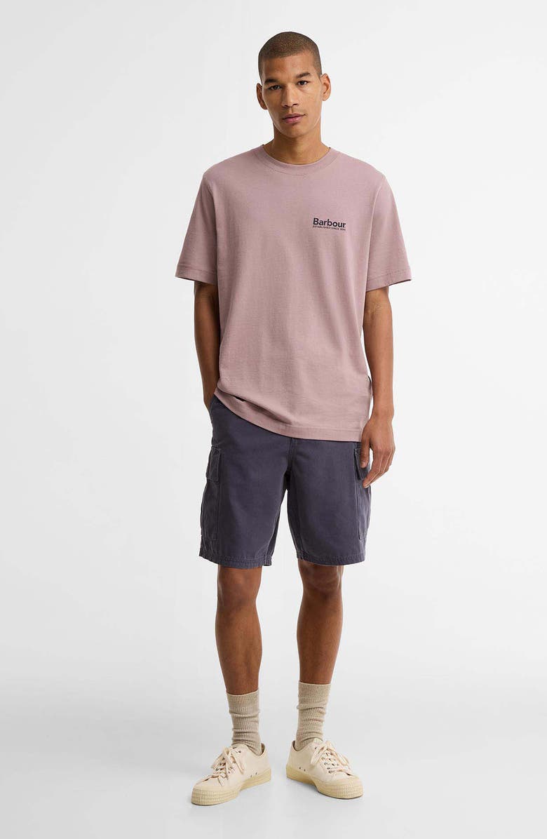 Barbour Moonwell Graphic T-Shirt, Alternate, color, Ironstone