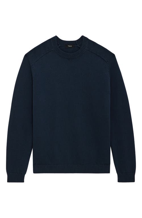 Theory Relaxed Crewneck Sweater In Multi
