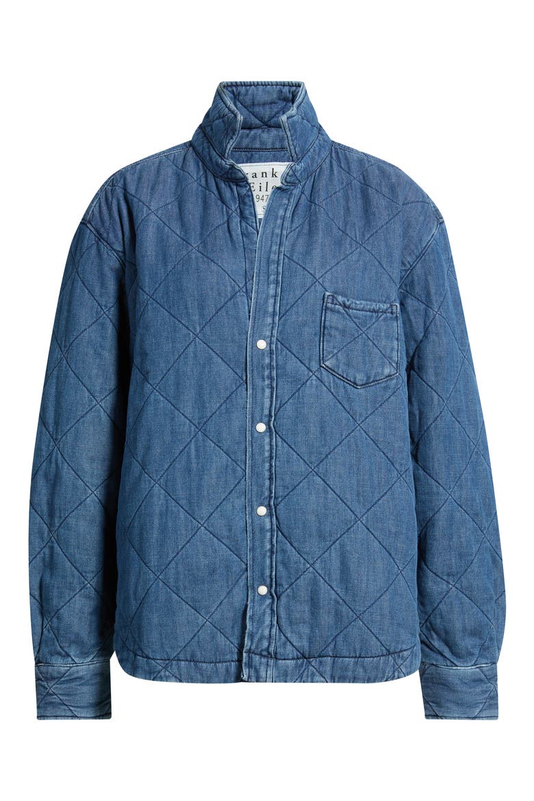 Quilted Denim Jacket, Alternate, color, QUILTED DISTRESSED INDIO
