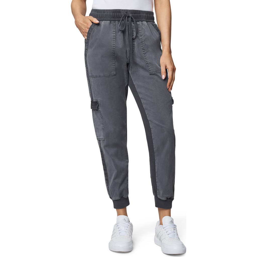 Splendid Jaclyn Drawstring Waist Joggers In White