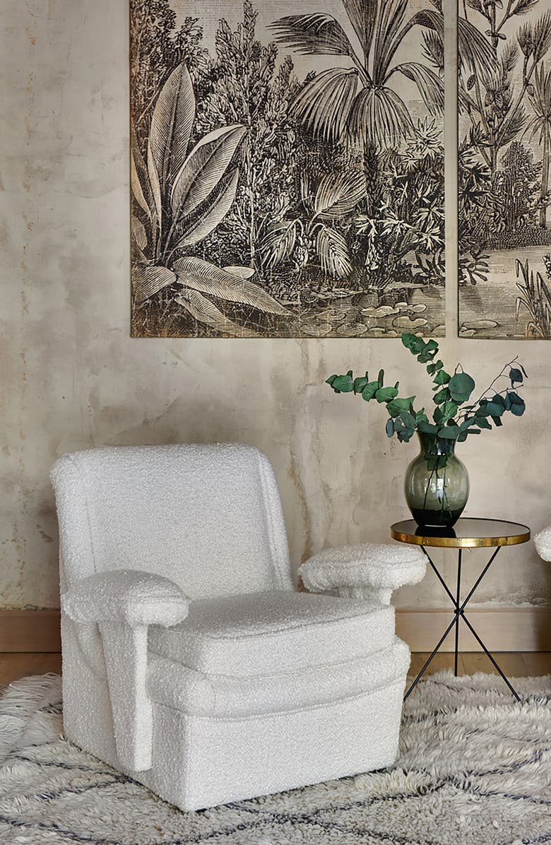 Lorena Canals Berber Washable Wool Rug, Alternate, color, Natural