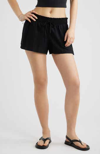 Linen Blend Shorts