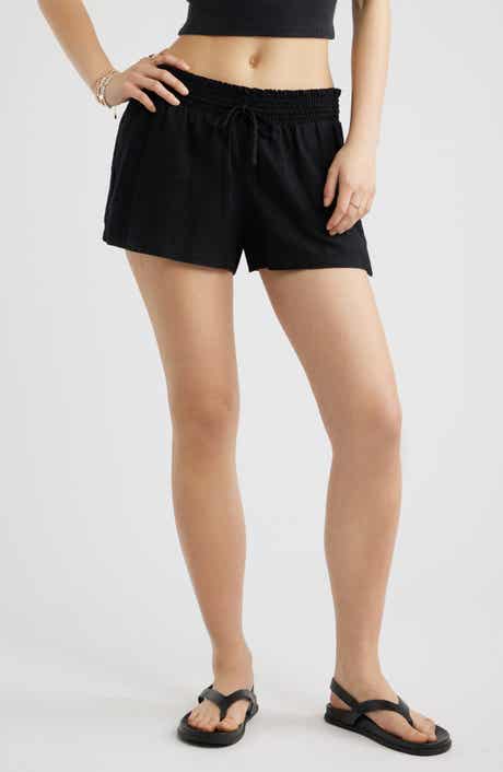 Linen Blend Shorts