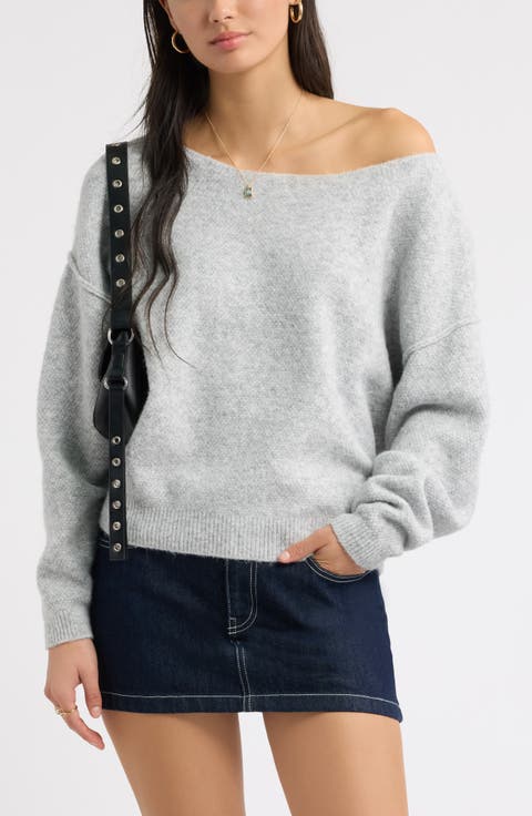 Off the Shoulder Sweater