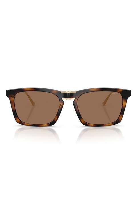 56mm Square Sunglasses