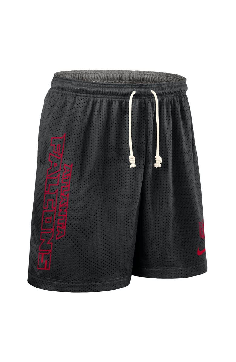Nike Men's Nike Black Atlanta Falcons Sideline Reversible Performance Shorts, Alternate, color, Black