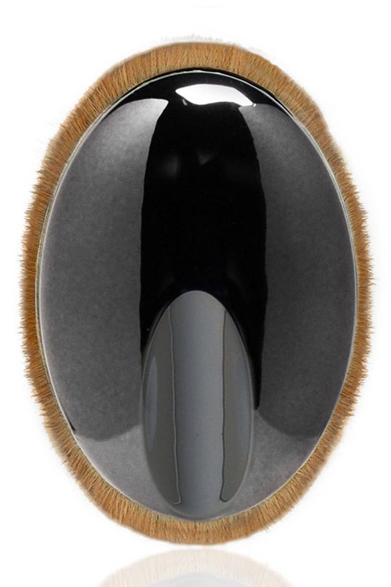 Elite Palm Brush, Alternate, color, SMOKE