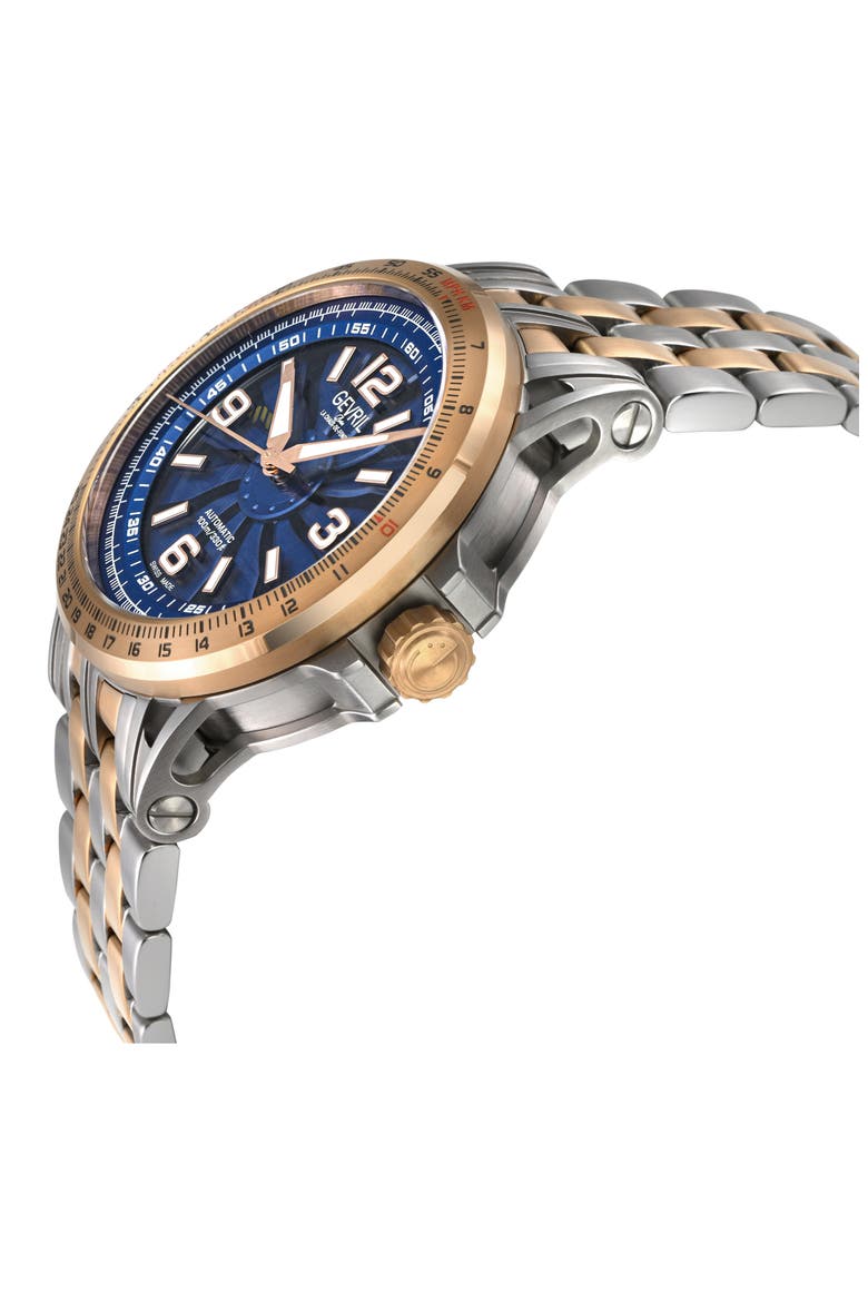 Wind Master Automatic Bracelet Watch, 44mm, Alternate, color, TWO TONED IPRG/ SILVER