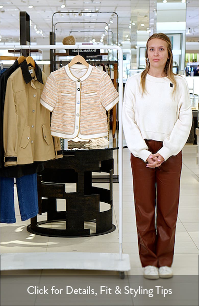 Sterling Tweed Cropped Jacket, sales video thumbnail