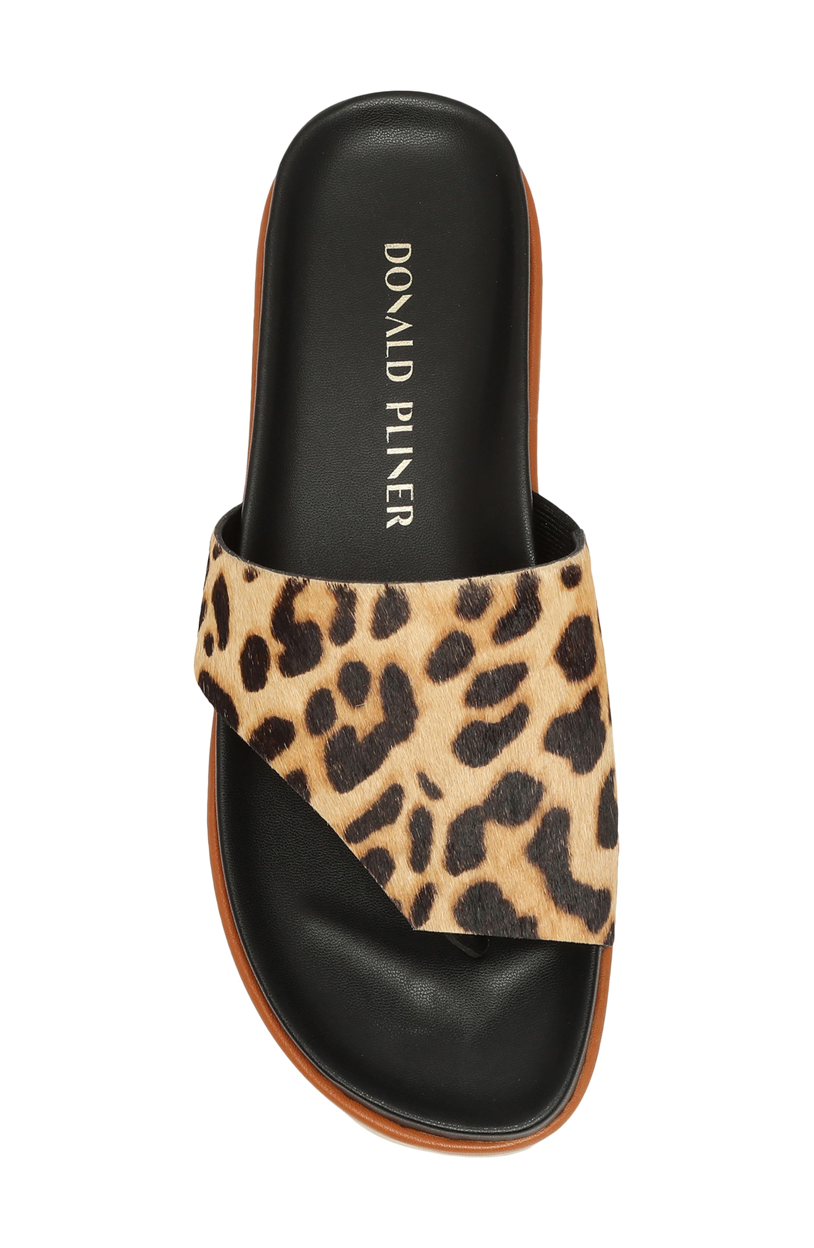 Donald Pliner Lylaa Genuine Calf Hair Platform Sandal, Alternate, color, 