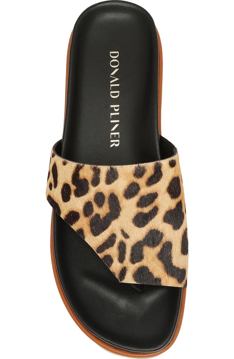 Donald Pliner Lylaa Genuine Calf Hair Platform Sandal, Alternate, color,