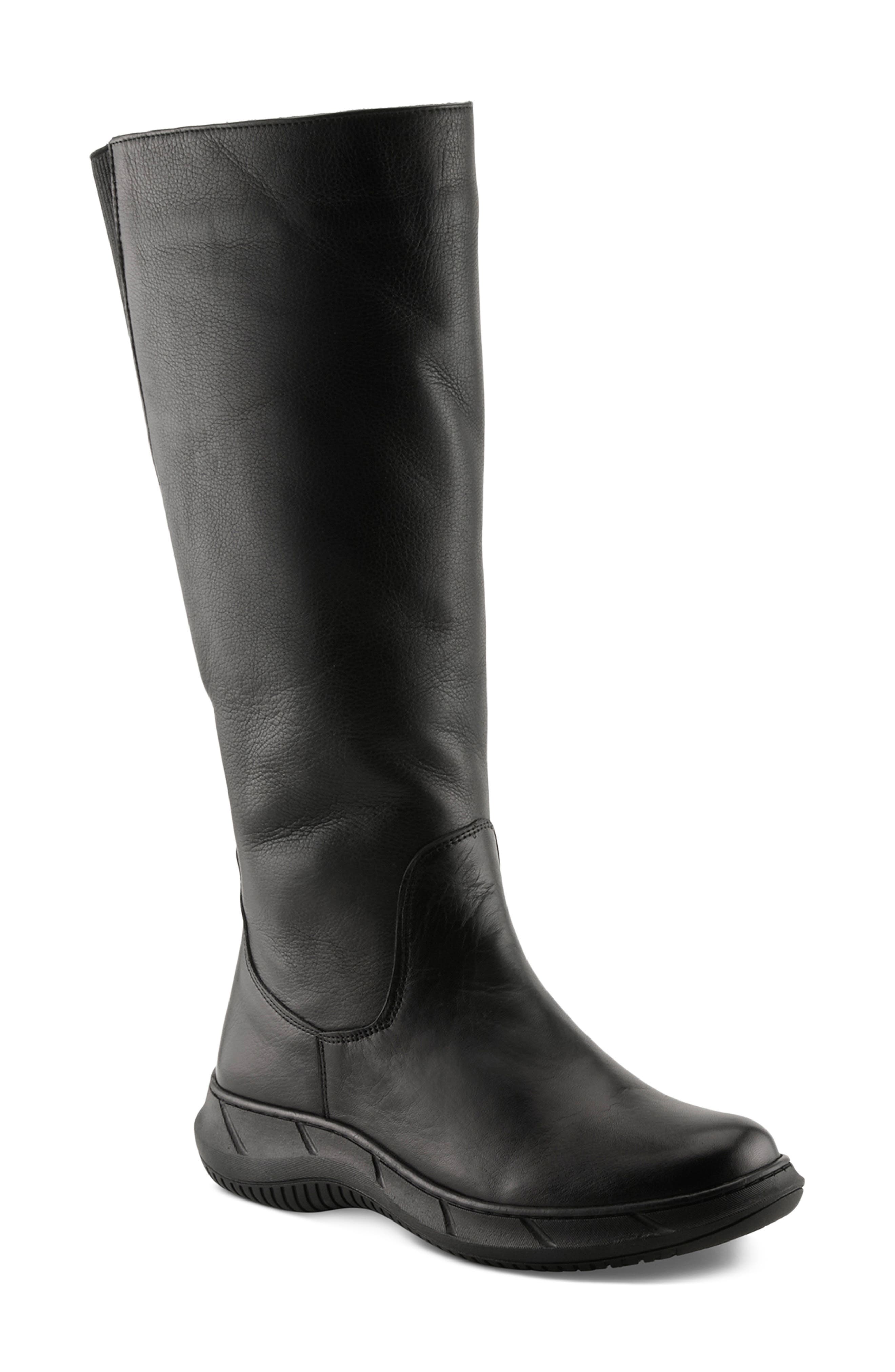 Katieknox Tall Boot, Main, color, BLACK