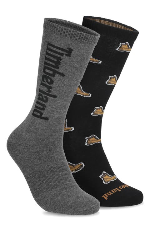Assorted 2-Pack Crew Socks