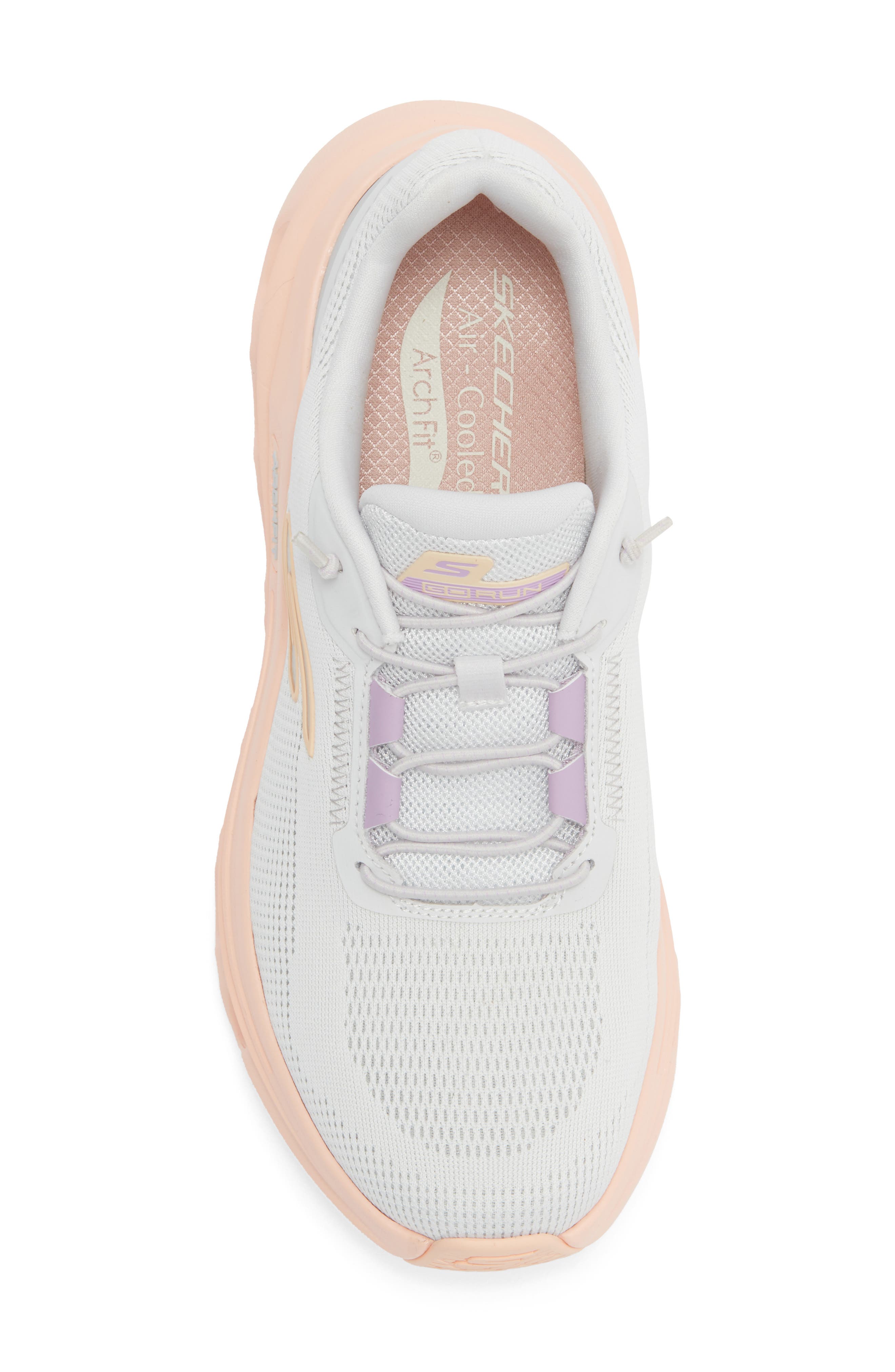 GO RUN Glide-Step Arch Fit - Casion Running Shoe, Alternate, color, LIGHT GREY