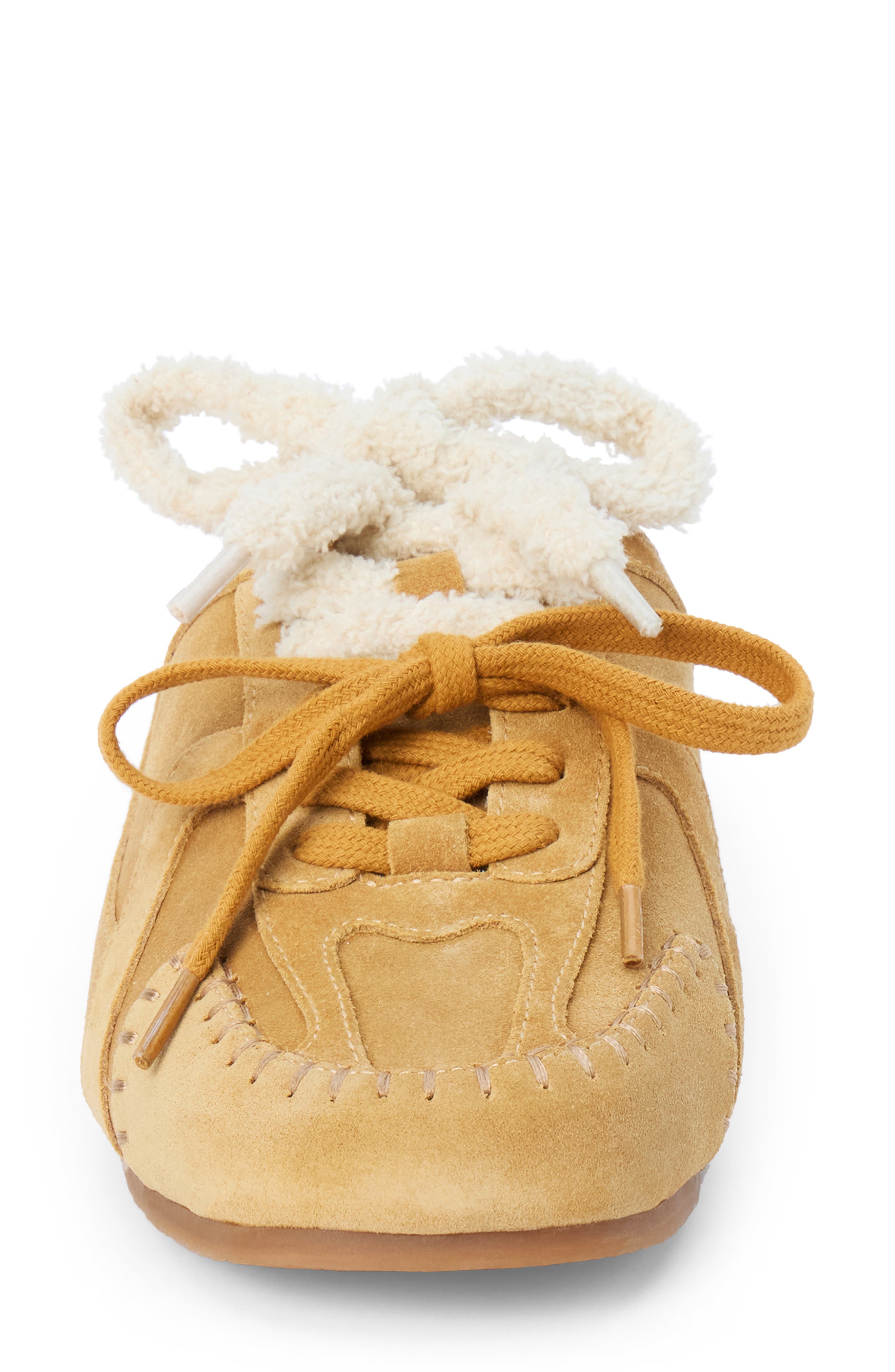Devyn Lace-Up Mule, Alternate, color, HONEY SUEDE