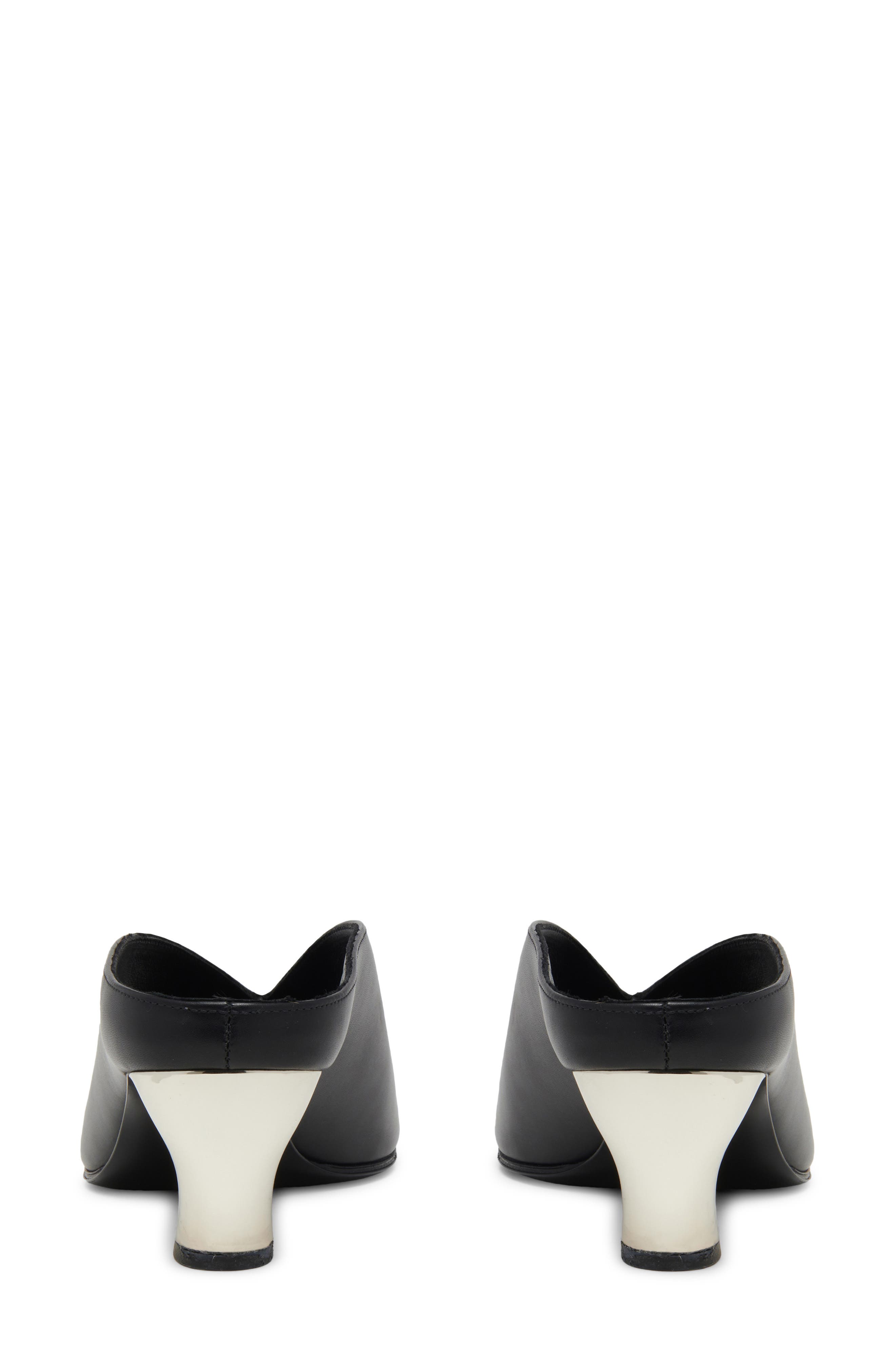 Armadillo Slide Sandal, Alternate, color, BLACK/ SILVER/ GOLD