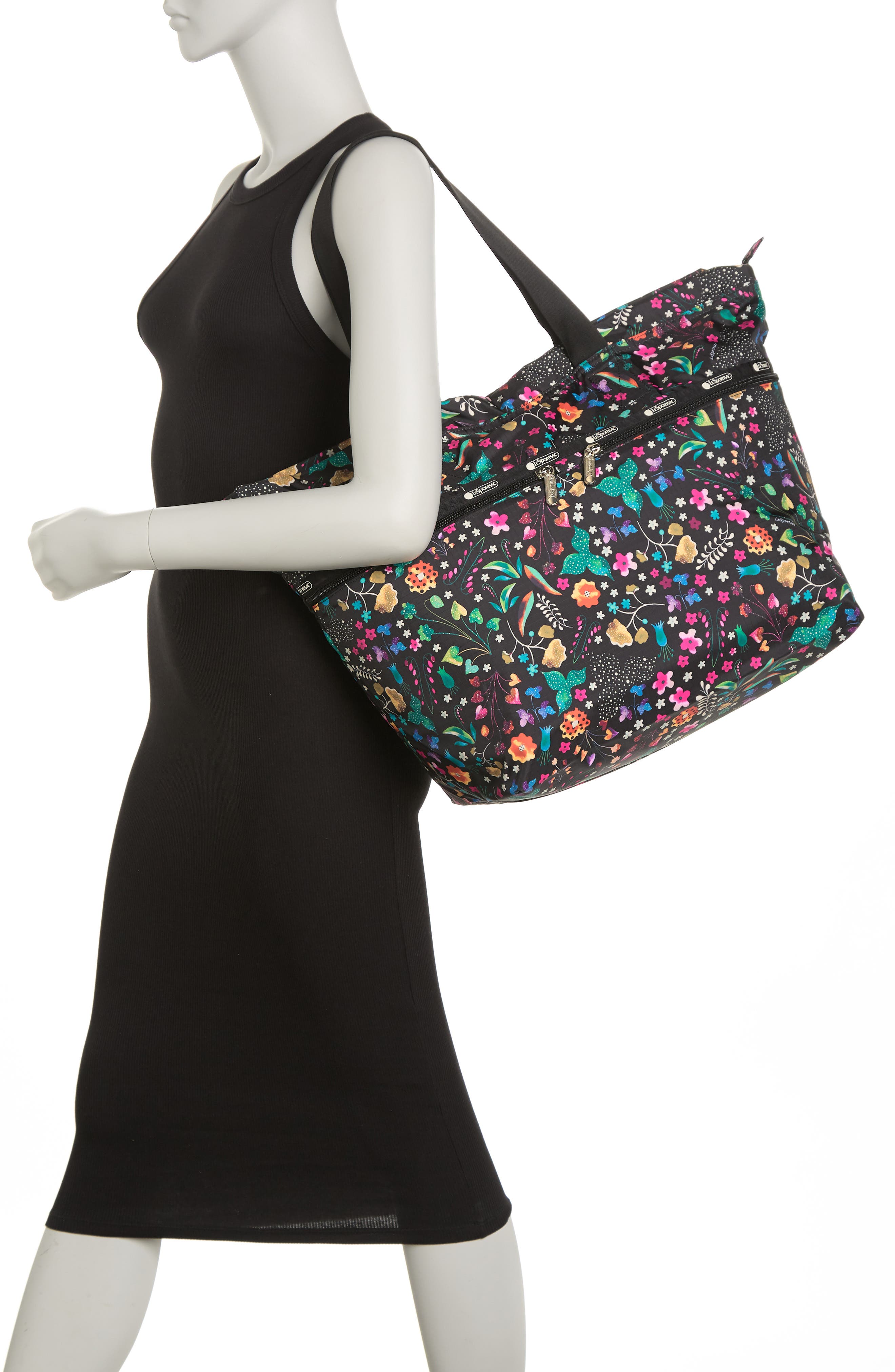 LeSportsac Carlin Zip Top Tote Bag, Alternate, color, 