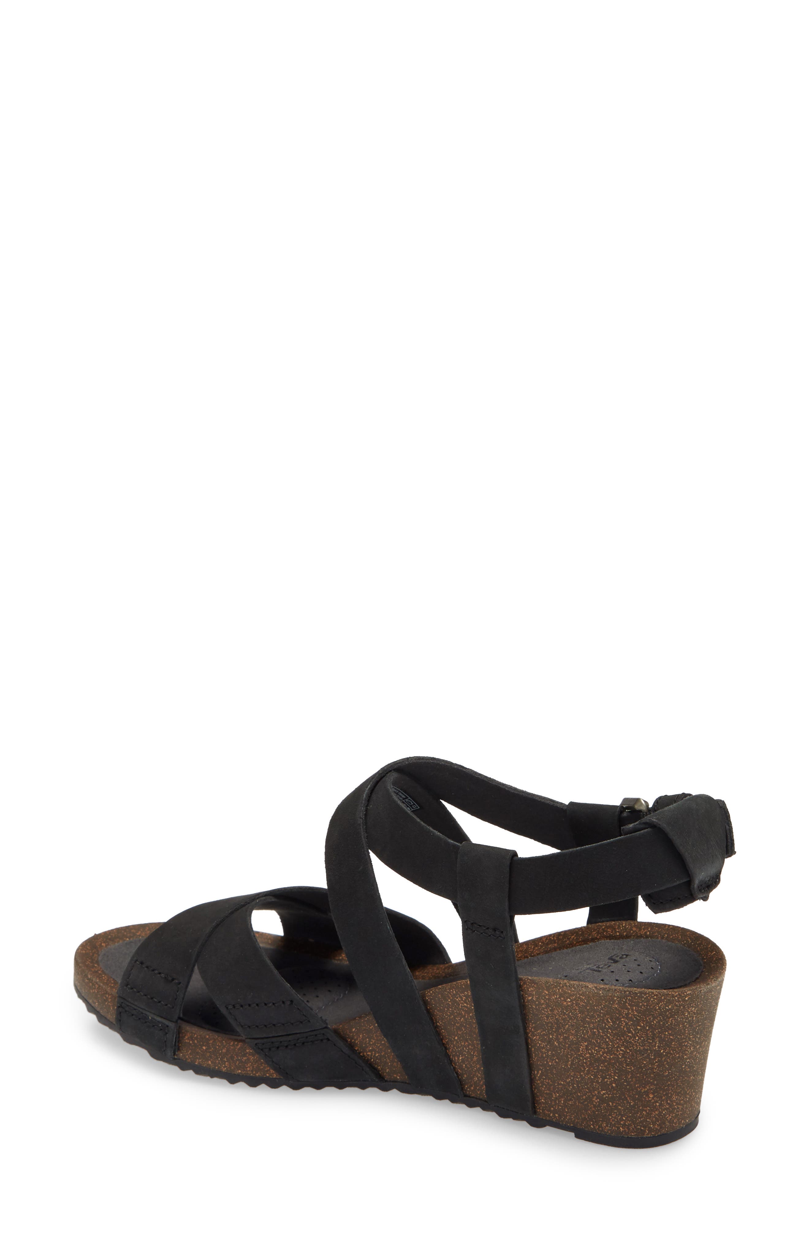 Teva Mahonia Strappy Wedge Sandal, Alternate, color, 