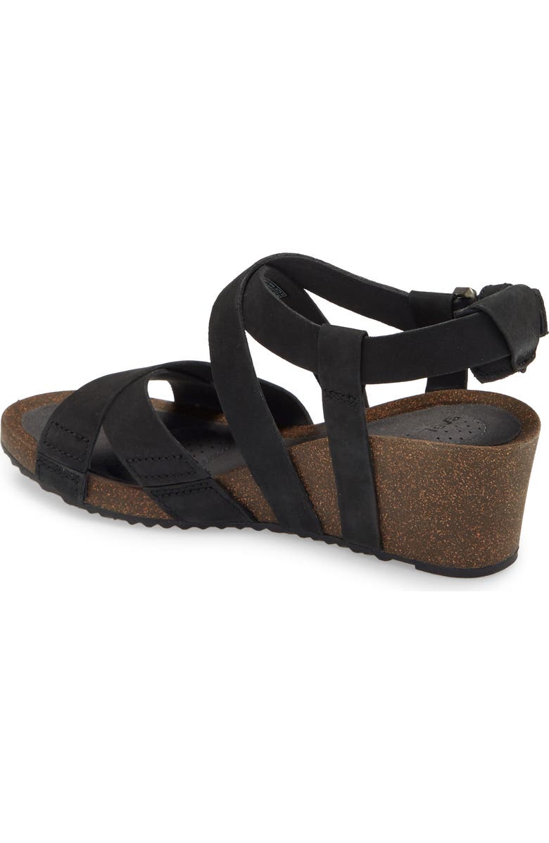 Teva Mahonia Strappy Wedge Sandal, Alternate, color,