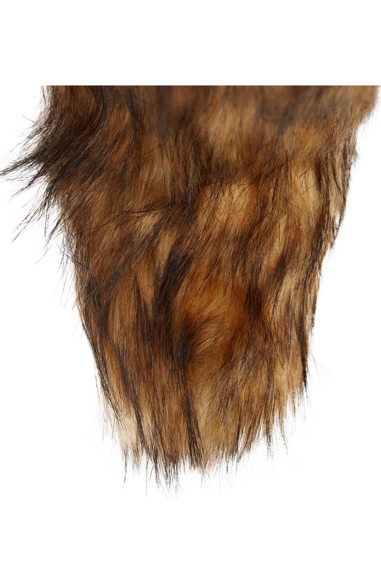 Jeffrey Campbell Fluffy Faux Fur Over the Knee Boot, Alternate, color,