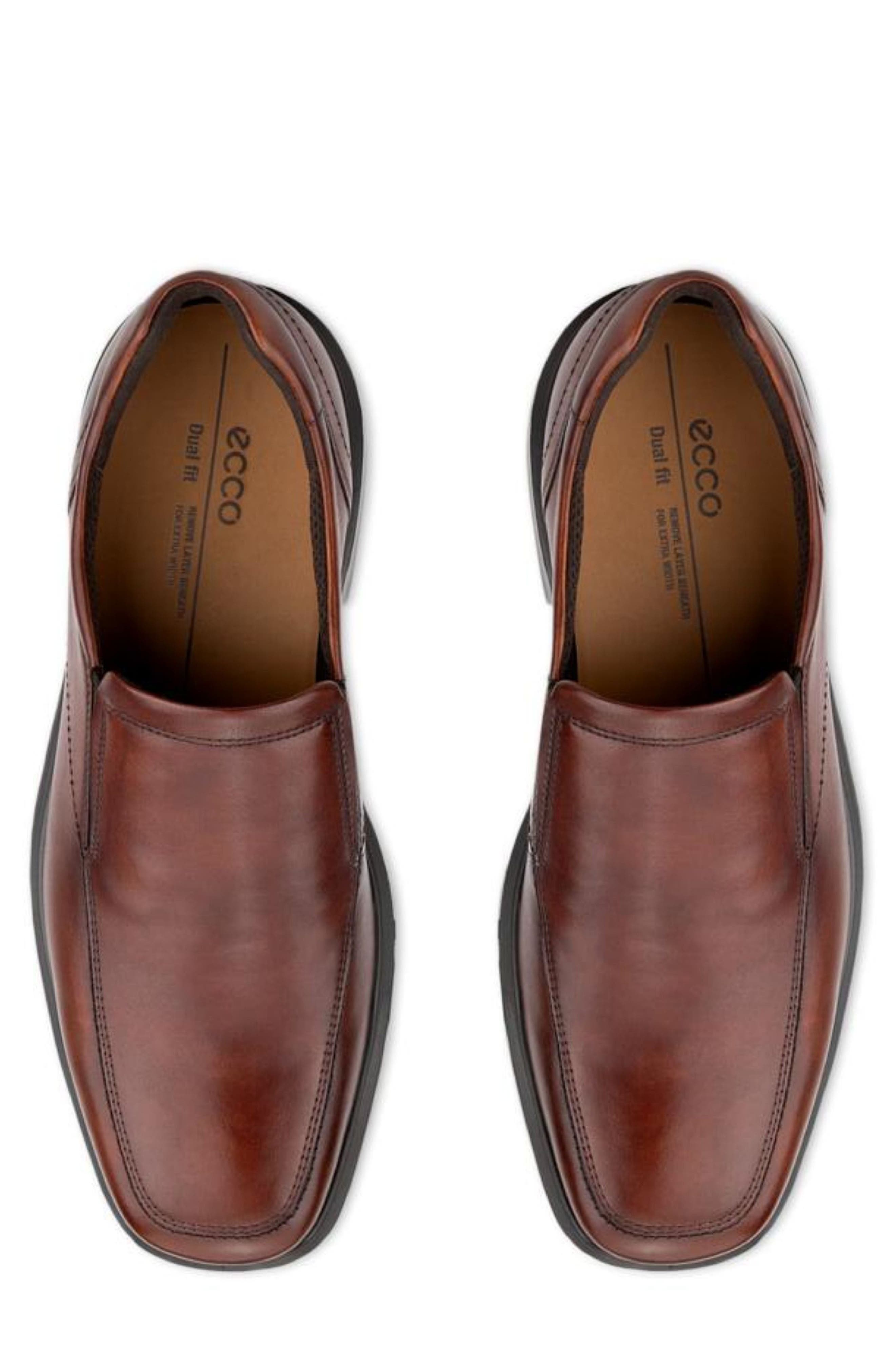 Helsinki 2.0 Apron Toe Leather Slip-On, Alternate, color, COGNAC/ COGNAC