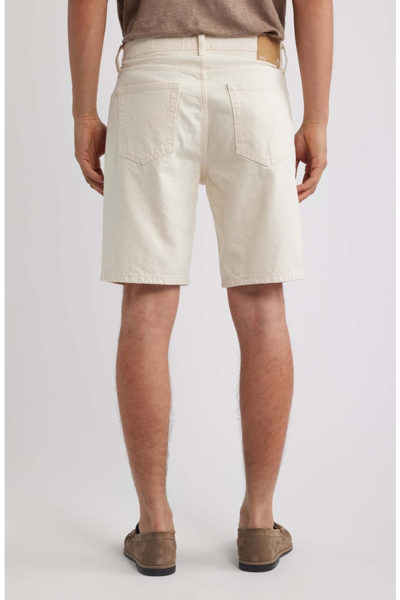 Protégé Straight Leg Denim Shorts, Alternate, color, SAHARA