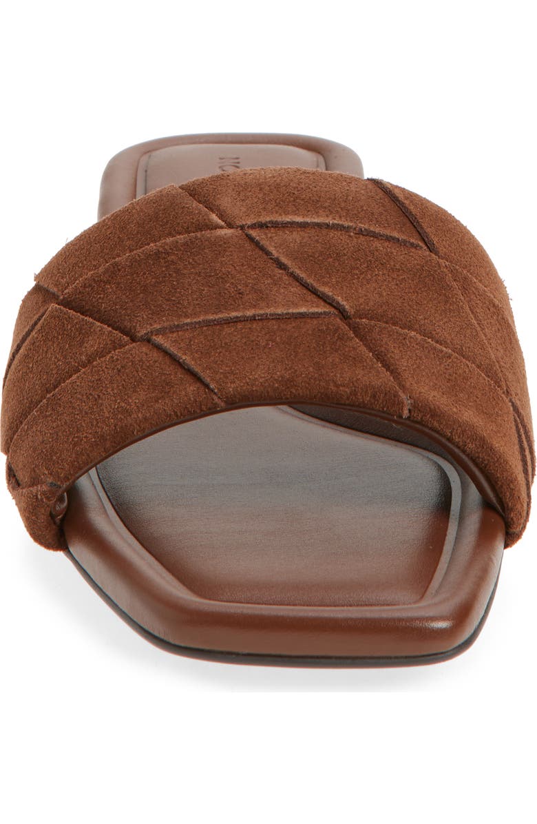 Nordstrom Brynn Slide Sandal, Alternate, color, Brown Brick