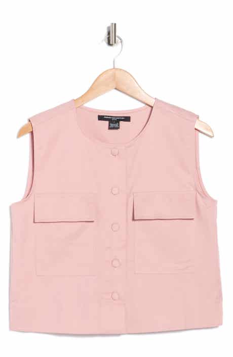 French Connection Patch Pocket Twill Vest