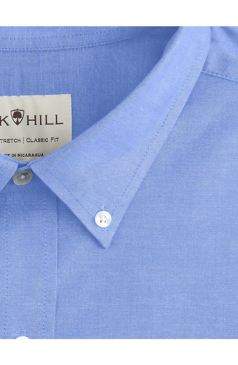 Oak Hill by DXL Oxford Dress Shirt, Alternate, color, Granada Sky