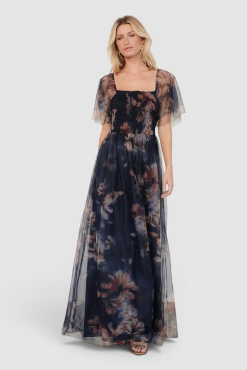 Cassandra Tulle Maxi Dress