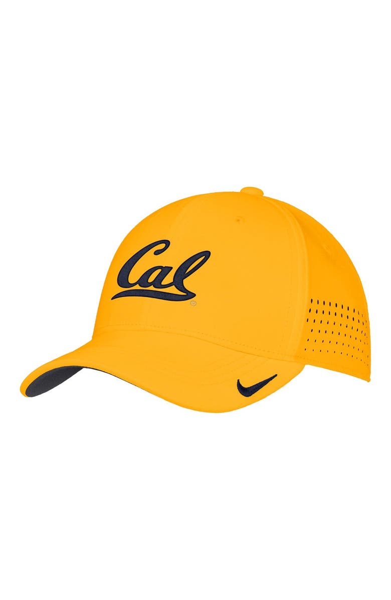 Nike Men's Nike Gold Cal Bears 2025 On-Field Performance Flex Hat, Alternate, color,