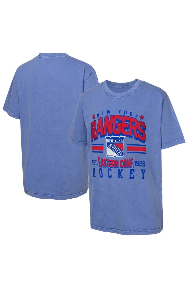 Outerstuff Youth Royal New York Rangers Sure Short T-Shirt, Alternate, color, Royal