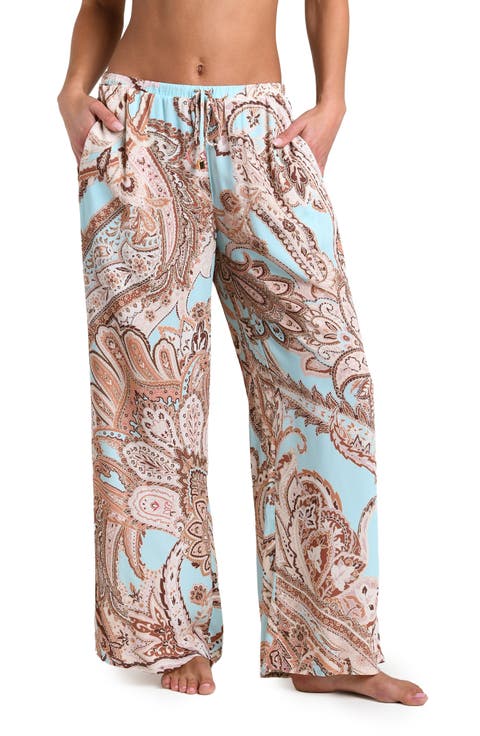 Traditional Paisley Cover-Up Pants