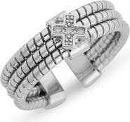 MESHMERISE Diamond Ribbed Ring - 0.02ct.