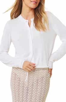 Erica Crewneck Button Front Cardigan