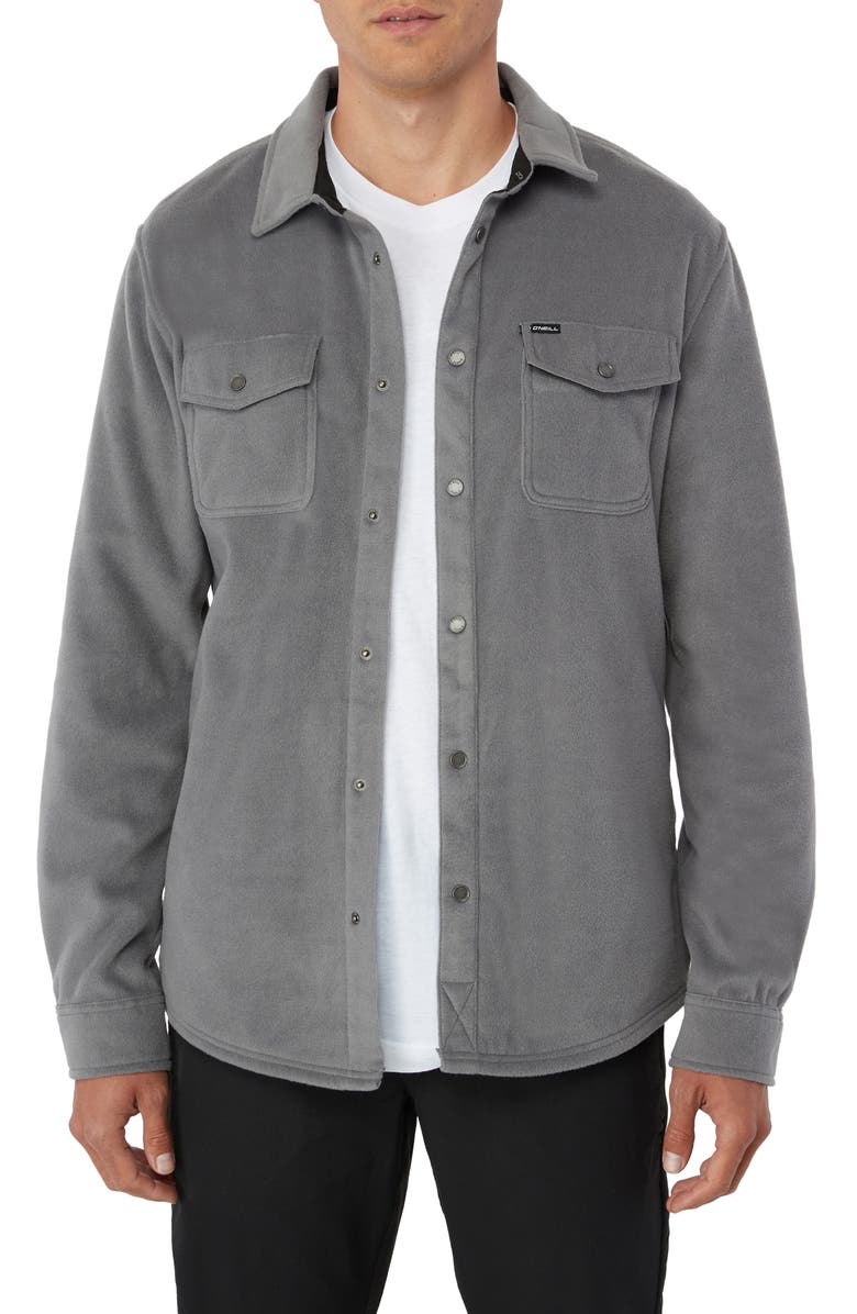 O'Neill Glacier Fleece Shirt, Alternate, color, 