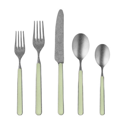 Fantasia Pewter Flatware Set - 20 Pieces