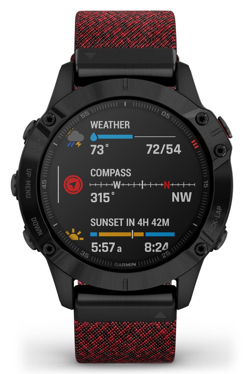 Garmin fenix<sup>®</sup> 6 Sapphire Premium Multisport GPS Watch, 47mm, Alternate, color, 