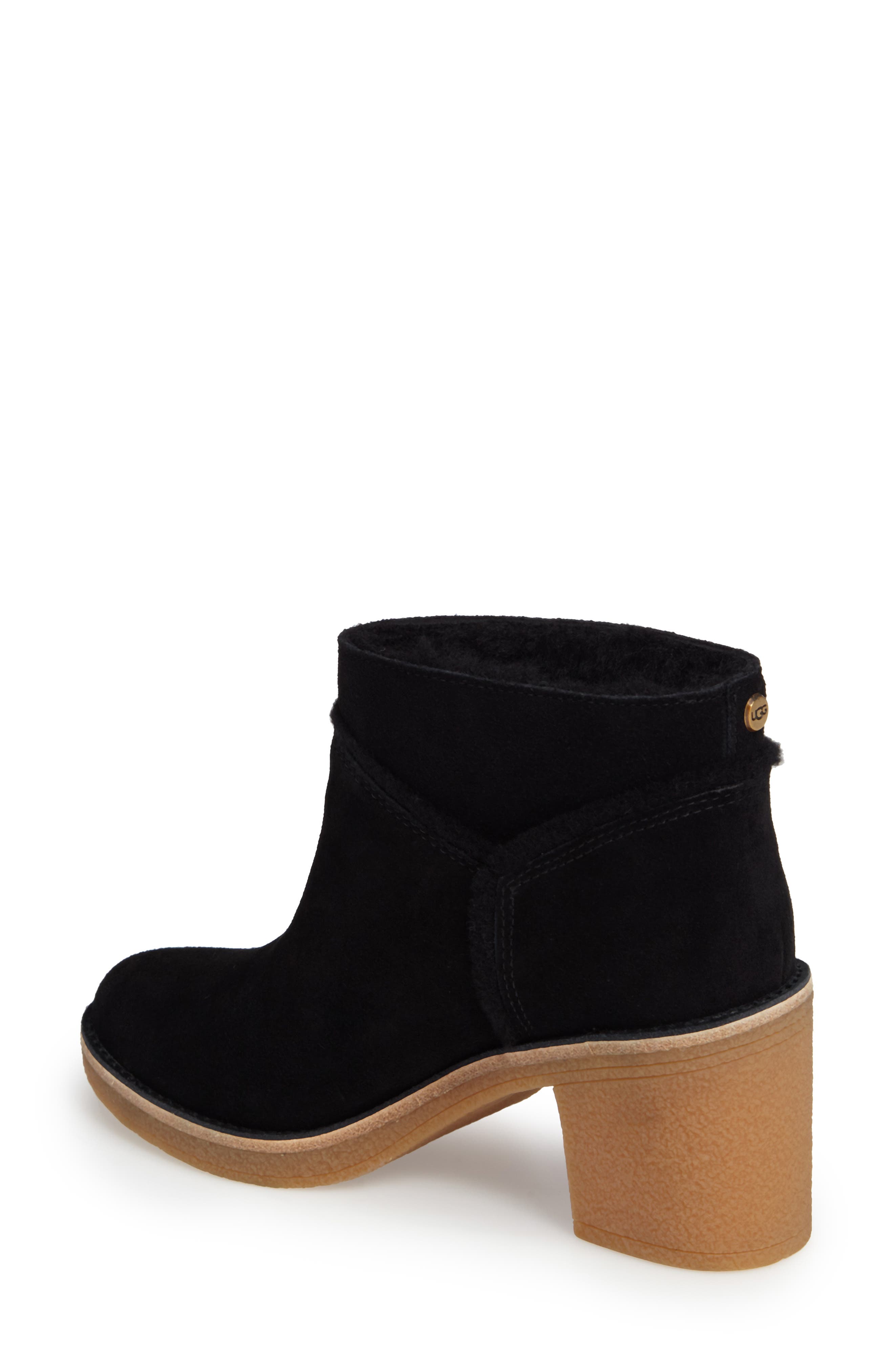 UGG<sup>®</sup> Kasen Genuine Sheepskin Lined Bootie, Alternate, color, 